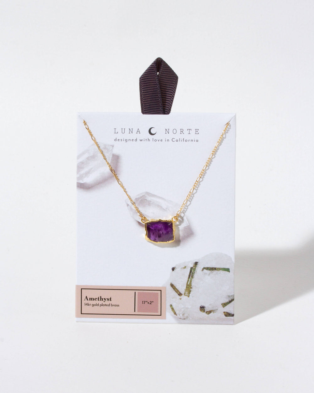 Wild & Grounded Amethyst Necklace
