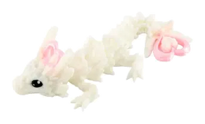 Articulated 3D Printed Dragon Figurine (5")