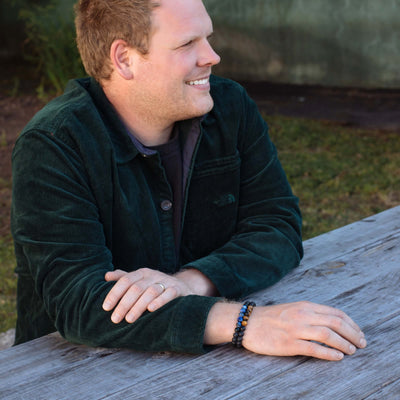 Fatherhood Rhyolite Men's Bracelet