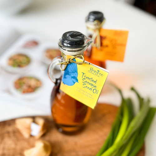 Hongar Farms - HonFoo Toasted Sesame Seed Oil – Nutty Finish (250mL Cruet)