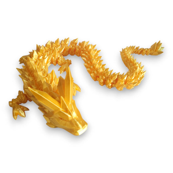 PowerTRC 3D Print - 3D Printed Articulated Crystal Dragon