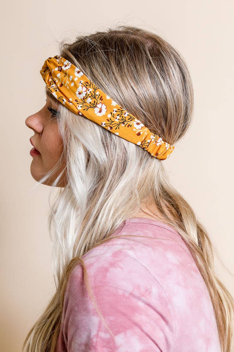 Sakura Blossom Twist Headwrap