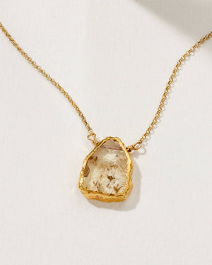 Earth, Wind and Fire Citrine Necklace