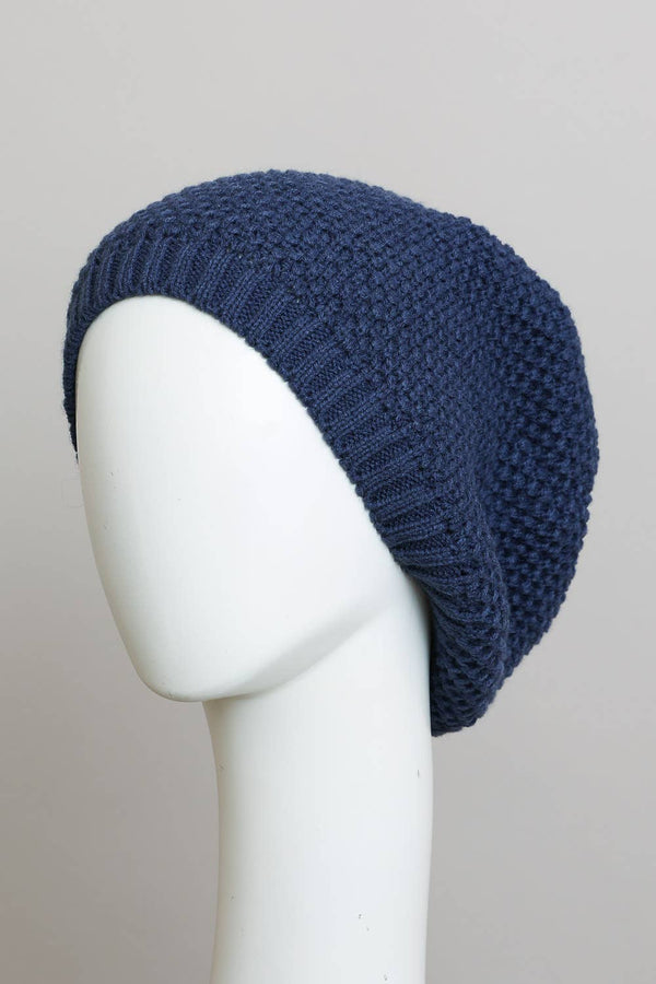 Leto Accessories - Waffle Knit Slouchy Beanie – Trendy & Cozy 🧇: Olive