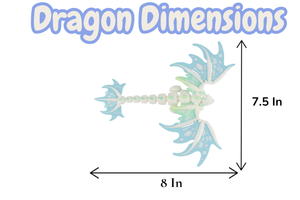3D Printed Monarch Dragon - Articulated and Moveable Wings