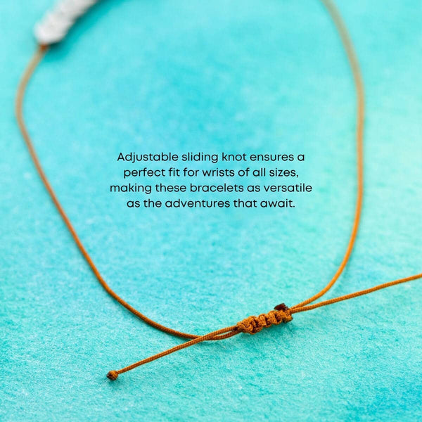 Adventure Awaits Carnelian Adjustable Bracelet