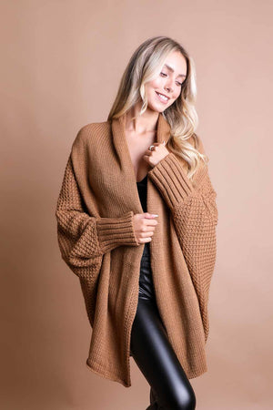 Leto Accessories - Bestselling Bat Sleeve Knit Cardigan! 🦇