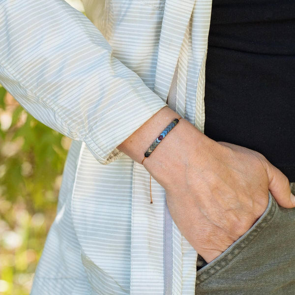Fearless Amethyst Adjustable Bracelet