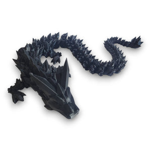 PowerTRC 3D Print - 3D Printed Articulated Crystal Dragon
