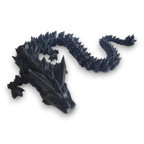 PowerTRC 3D Print - 3D Printed Articulated Crystal Dragon