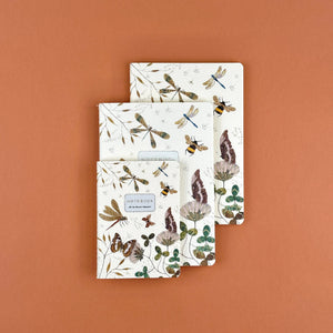 Butterflies and Friends Vegan Leather A6 Passport Notebook