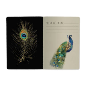 BV by Bruno Visconti - A5 Notebook -  Magic Peacocks