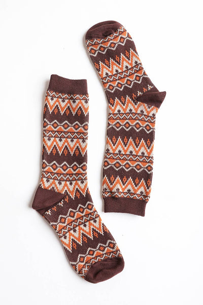Tribal Pattern Socks