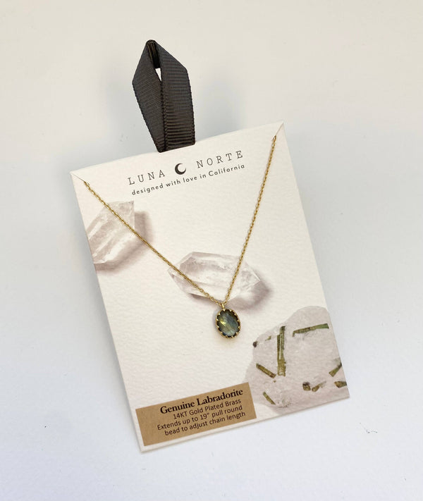 Luna Norte - Neptune's Orbit Pendant Necklace