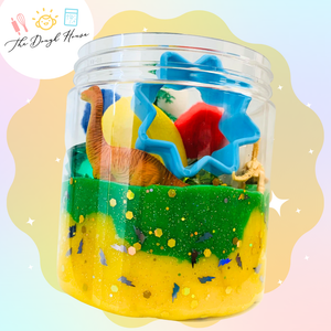 The Dough House - Super Size Dinosaur Magical Jars