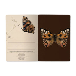 BV by Bruno Visconti - A5 Notebook -  Butterflies on Blush