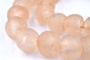 The Bead Chest - 18mm Rose Recycled Glass Beads