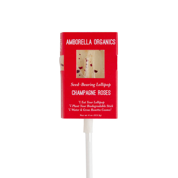 Amborella Organics - Blooming Lollipop Bundle (Eat, Plant & Grow an Herb/Flower)