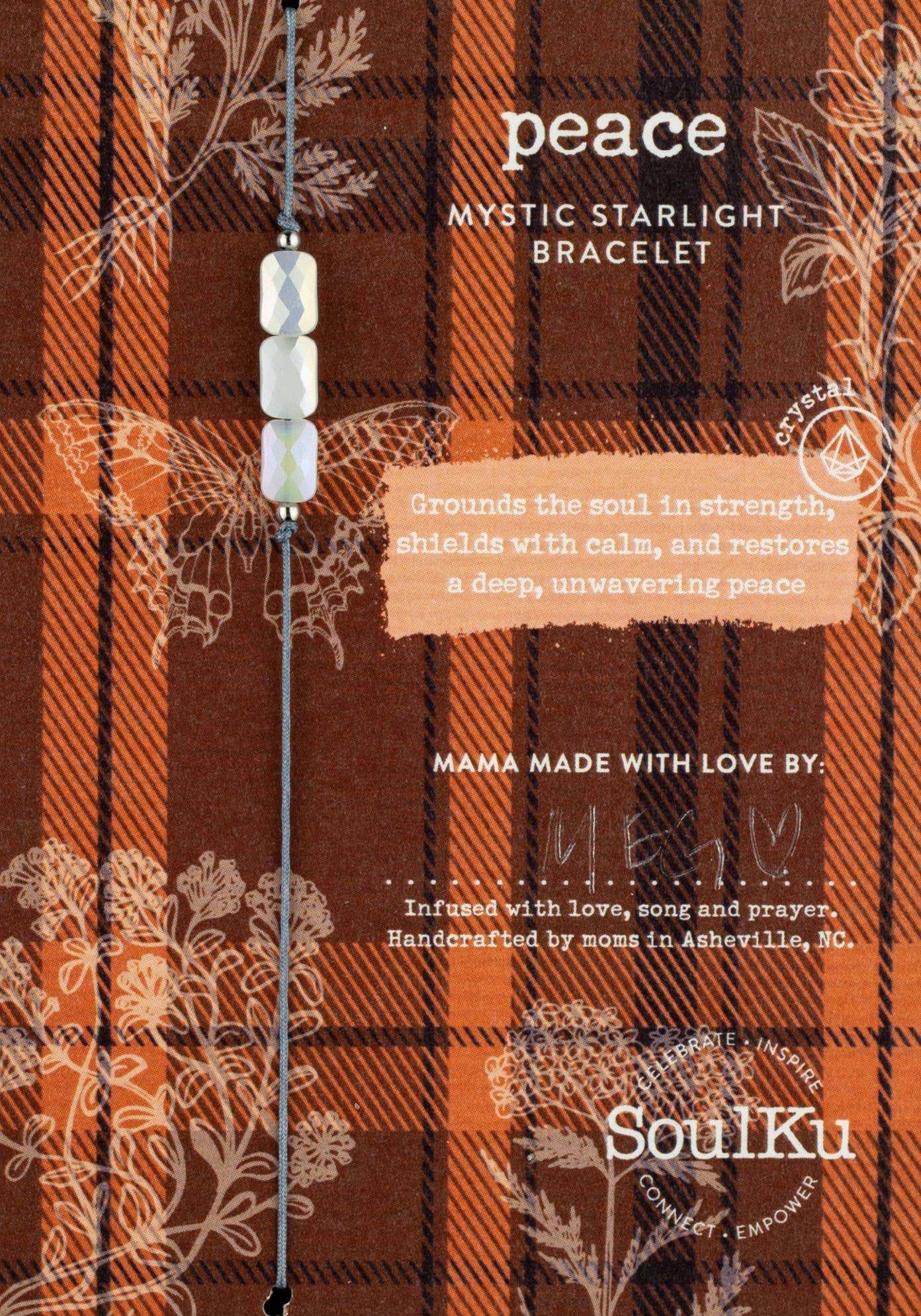 Peace Fairytale Adjustable Bracelet