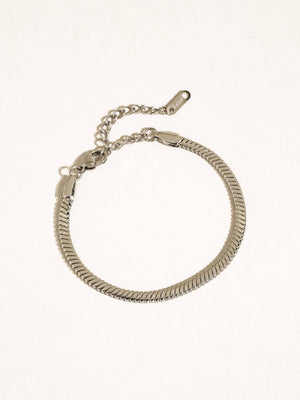 Levante 18K Gold Non-Tarnish Classic Snake Chain Bracelet