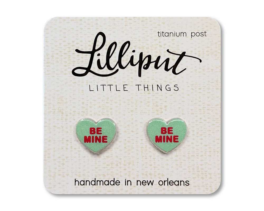 Conversation Heart Earrings