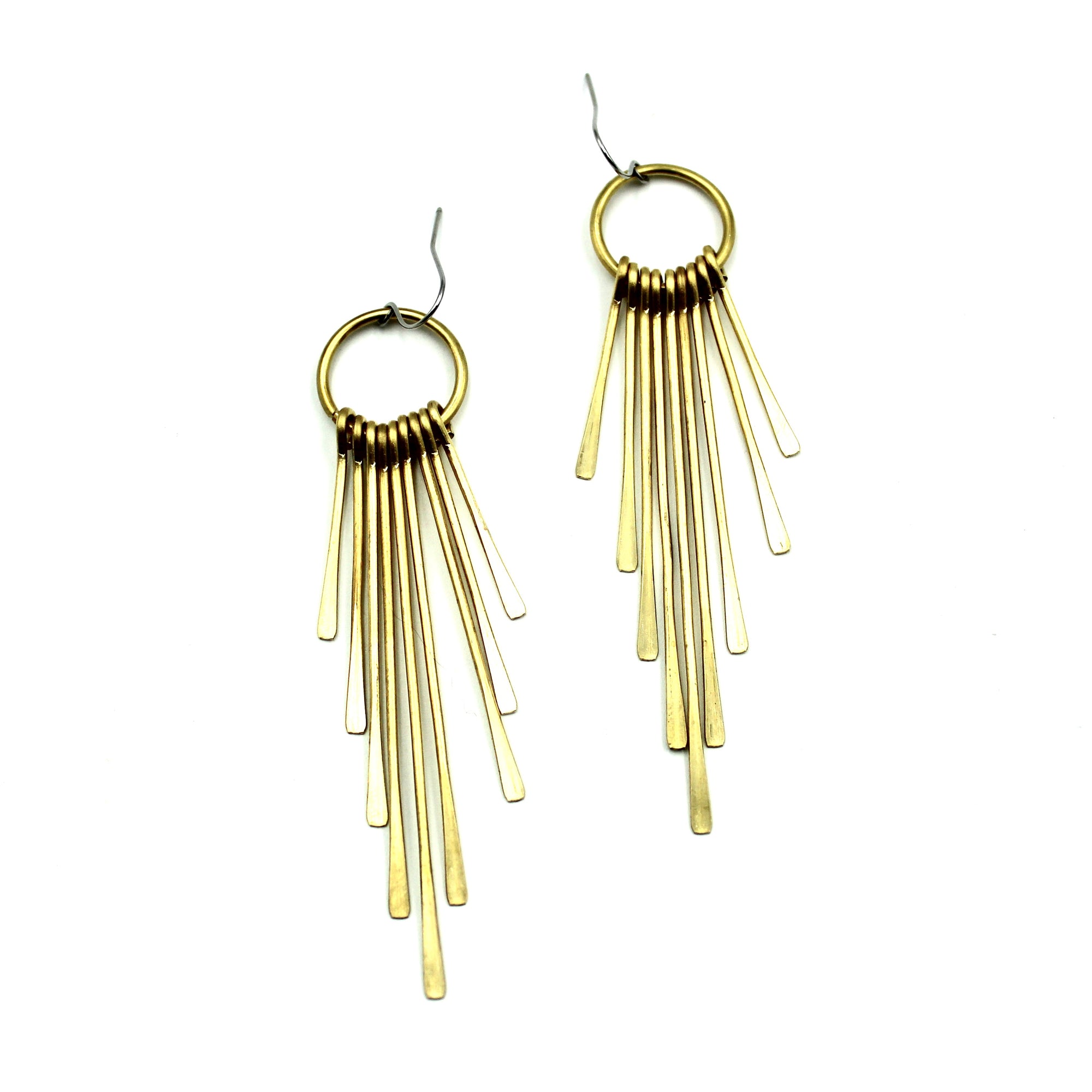 Long Fringe Earrings