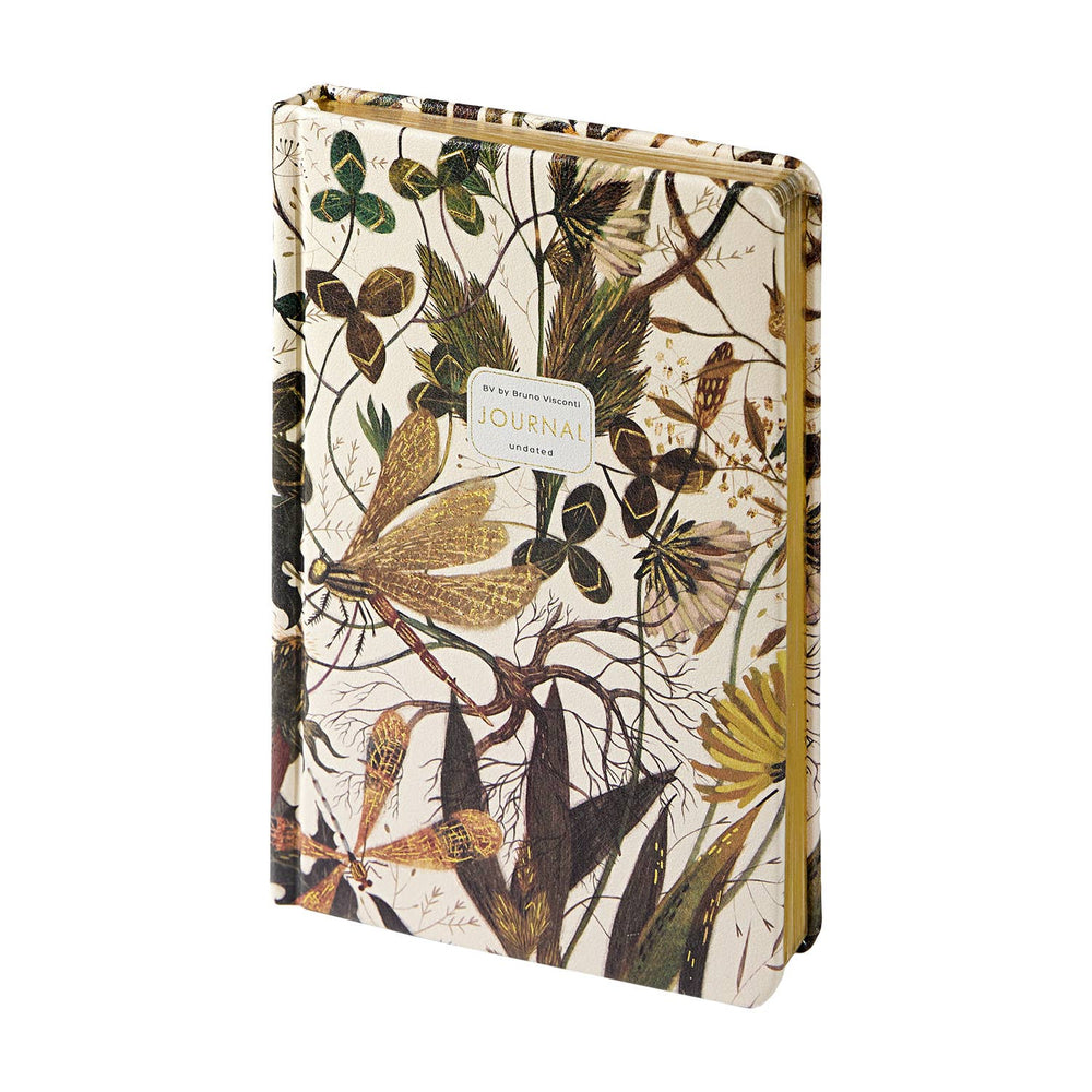 BV by Bruno Visconti - A5 Vegan Leather Hardcover Daily Planner -Summer Greens