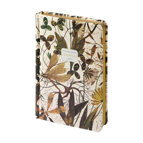 BV by Bruno Visconti - A5 Vegan Leather Hardcover Daily Planner -Summer Greens