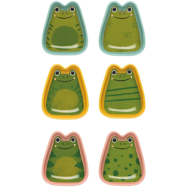 Danica Jubilee - Ribbit Pinch Bowls Set of 6 Assorted