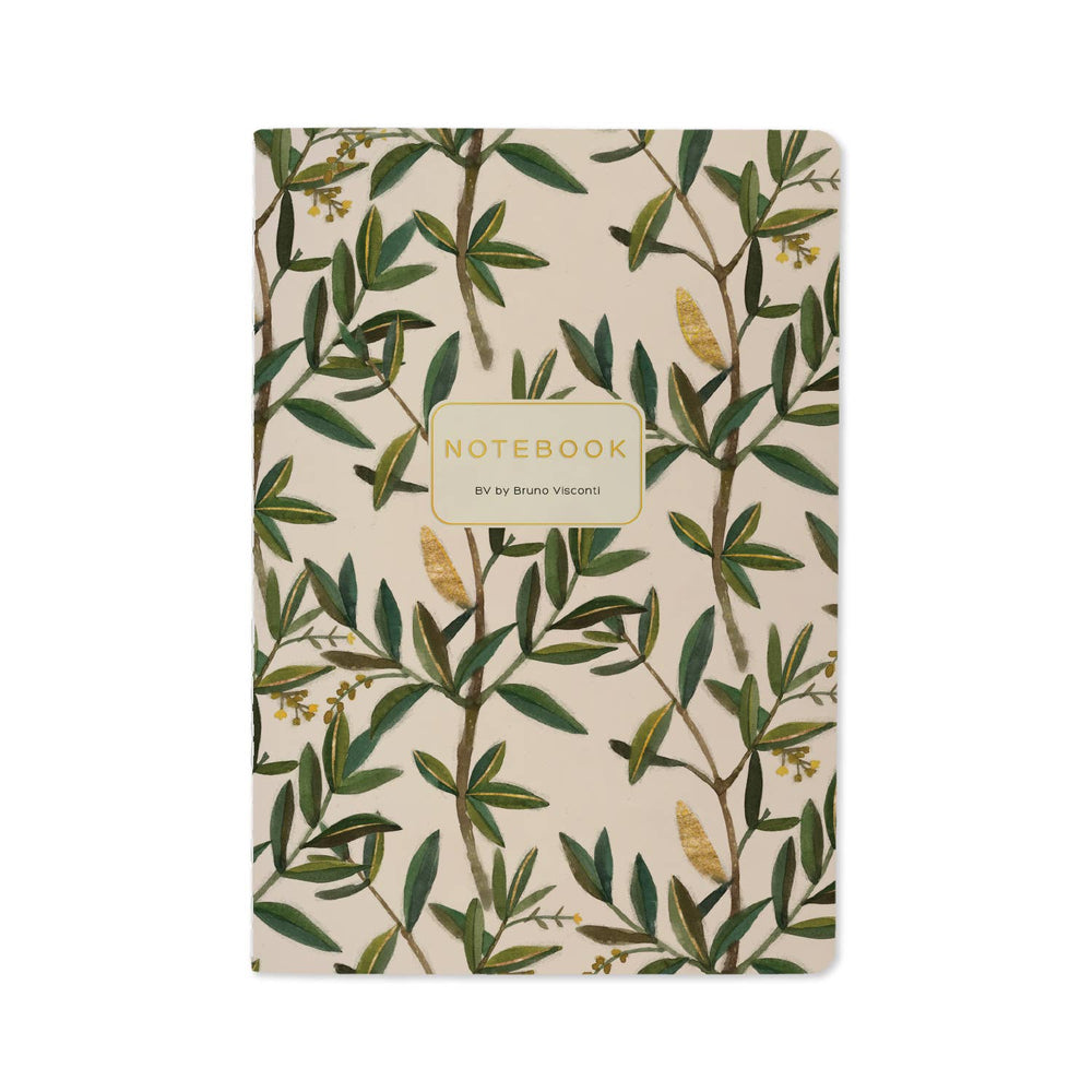 BV by Bruno Visconti - A5 Notebook - Olive