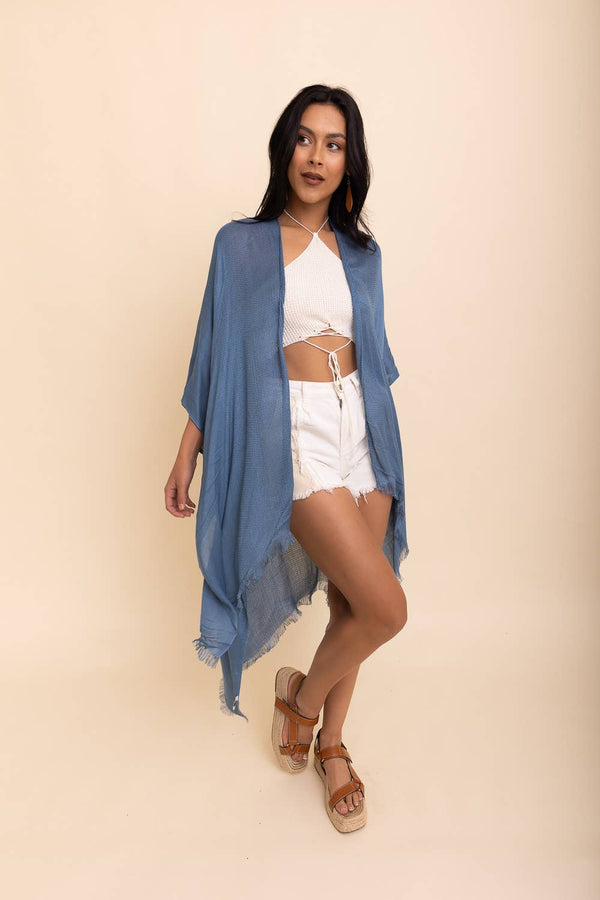 Leto Accessories - 🍃 Festival Fantasy: Boho Chic Kimono with 10+ Color Choices