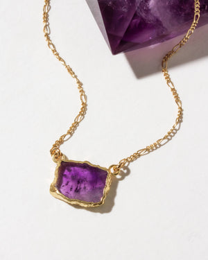 Wild & Grounded Amethyst Necklace