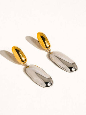 Flânerie by MAIQ - Gemali 18K Non-Tarnish Classic Drop Earring: Yellow Gold