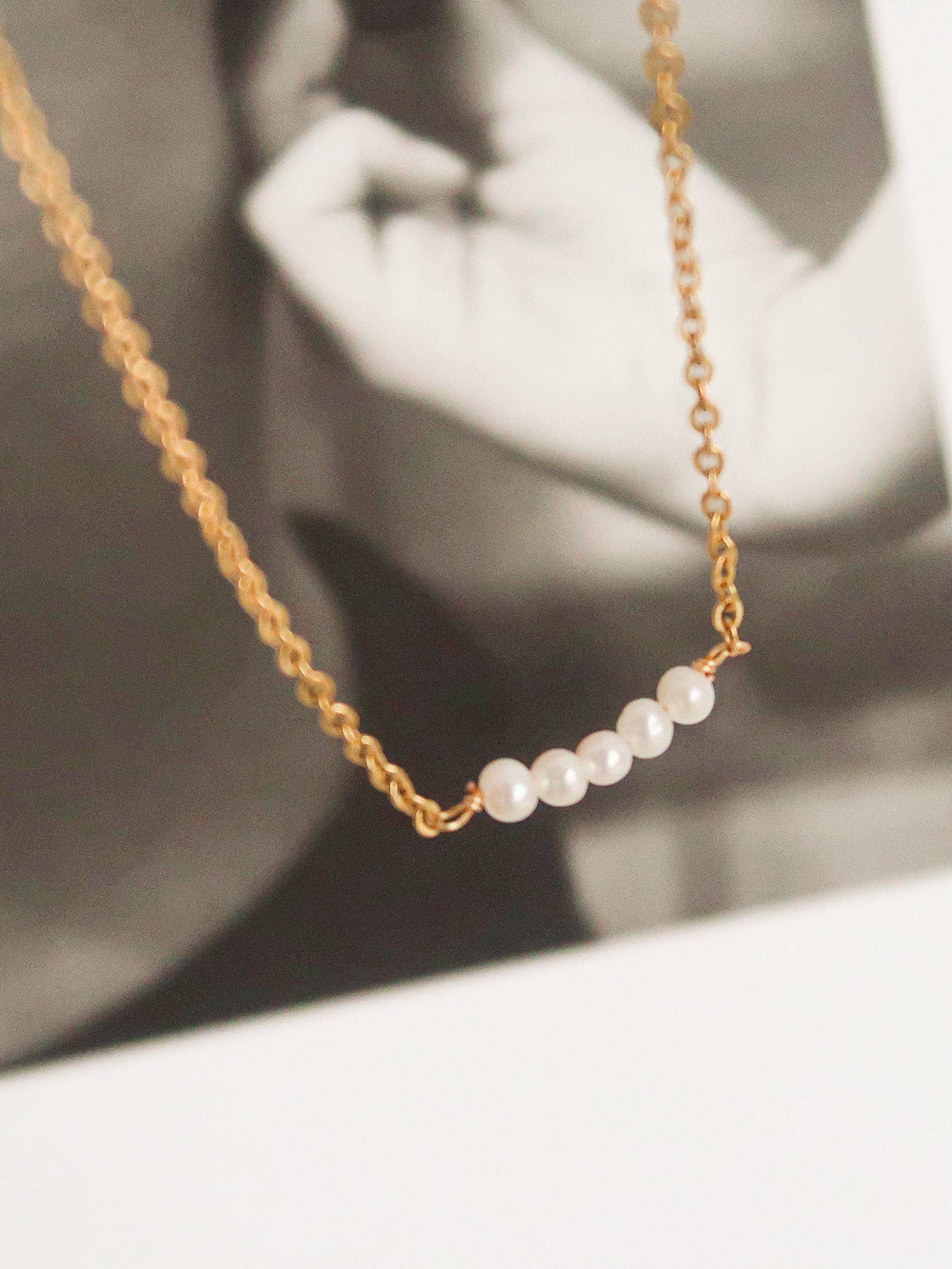 Lauren Non-Tarnish Petite Pearl Choker