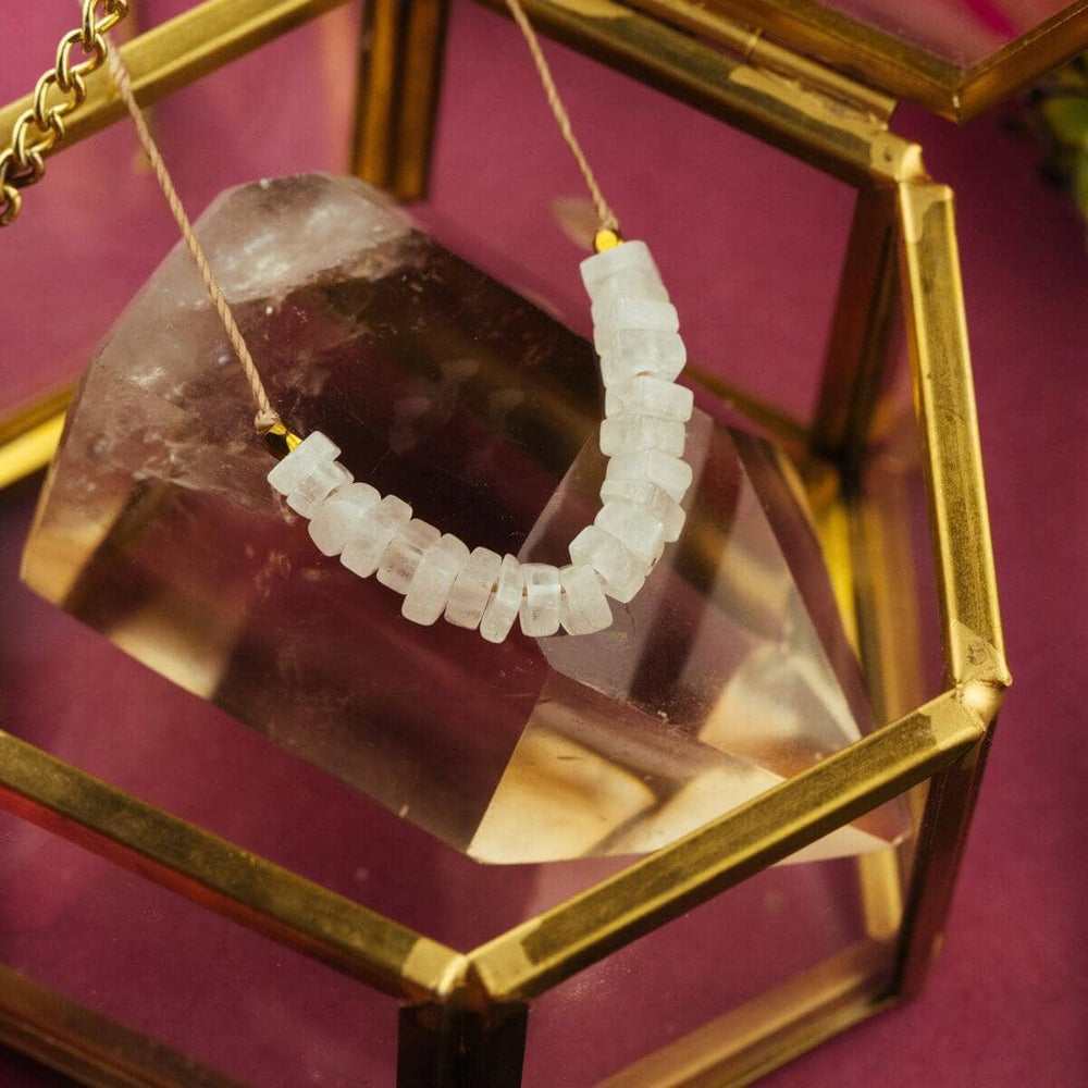 Glow Forward Clear Quartz Necklace