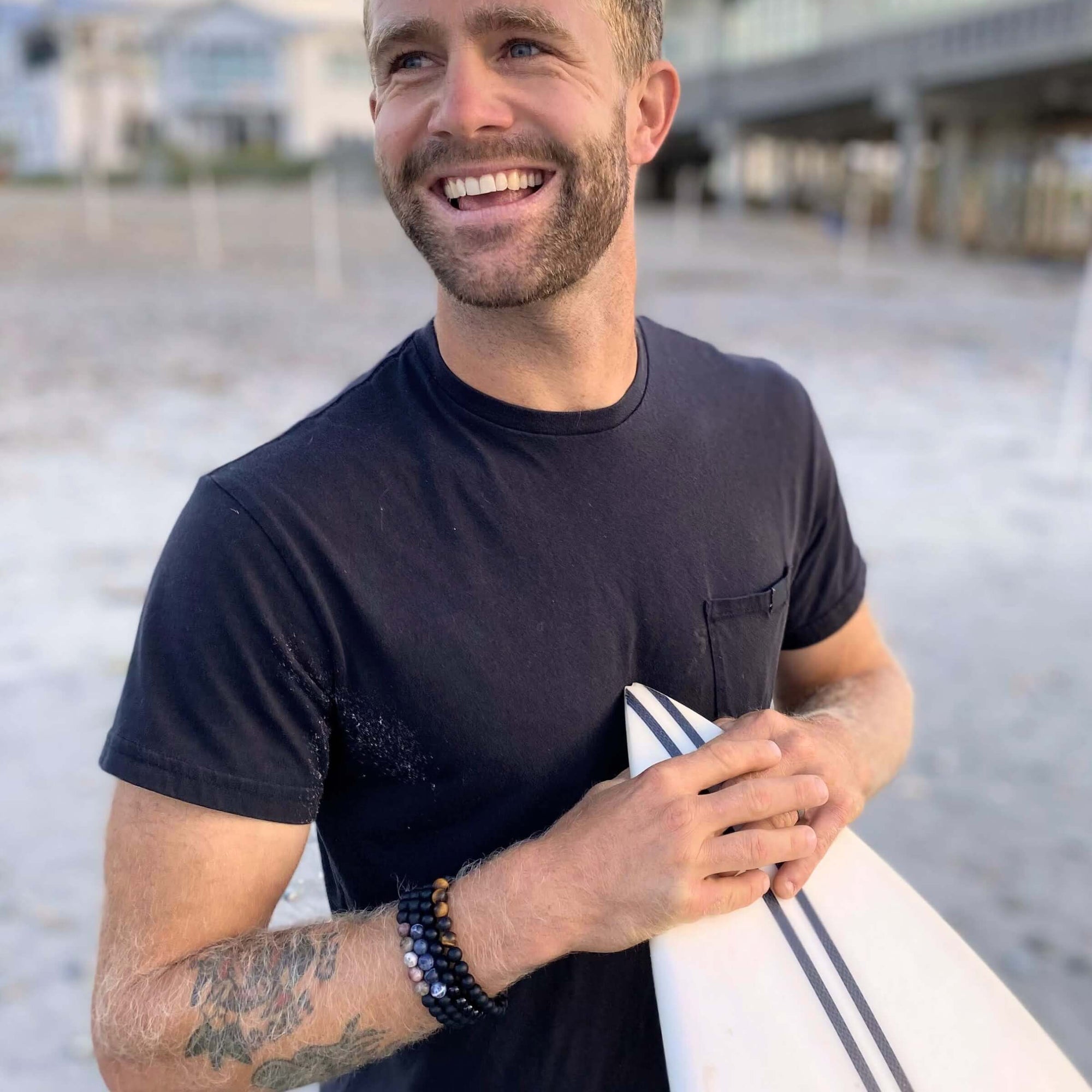 Fatherhood Rhyolite Men's Bracelet