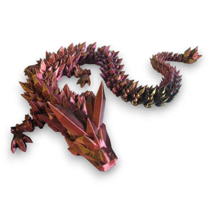PowerTRC 3D Print - 3D Printed Articulated Crystal Dragon