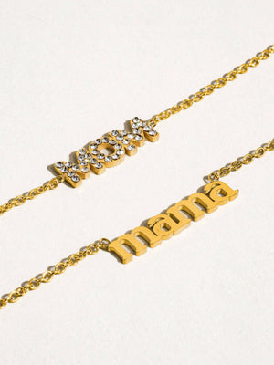 Flânerie by MAIQ - Mother's Day 18K Gold Non-Tarnish Necklace