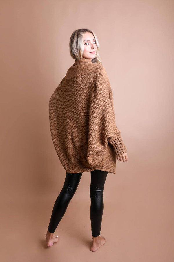 Leto Accessories - Bestselling Bat Sleeve Knit Cardigan! 🦇