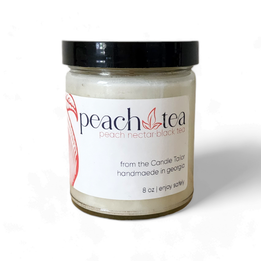 8OZ - Peach Tea Candle