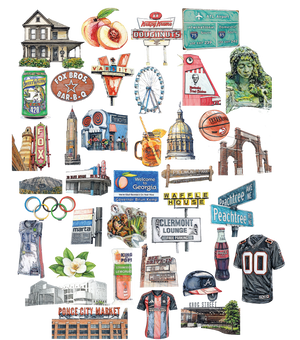 All Things Atlanta Tote Bag