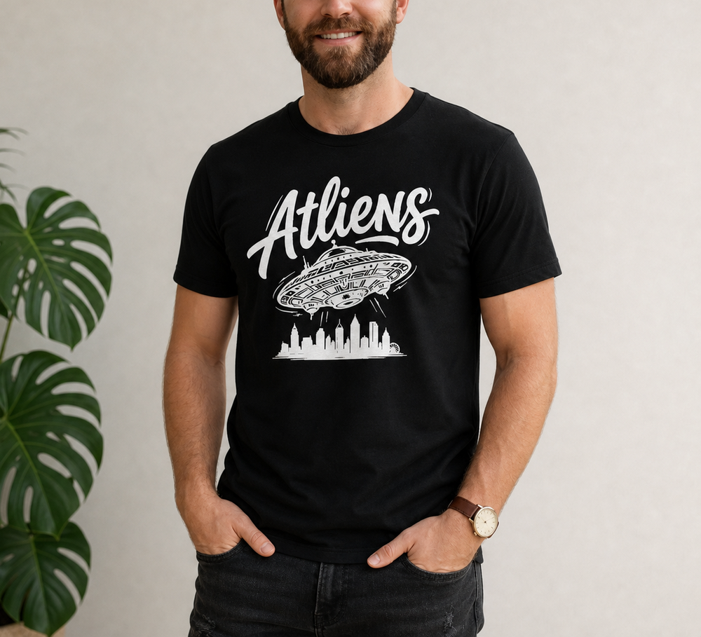 Atliens T-Shirt - Black