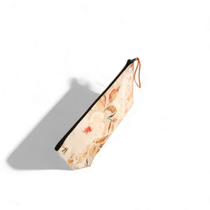 Abstract  Flower zipper Pouch