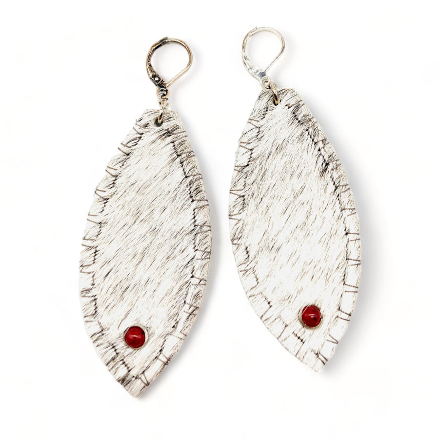 Cowhide Earrings