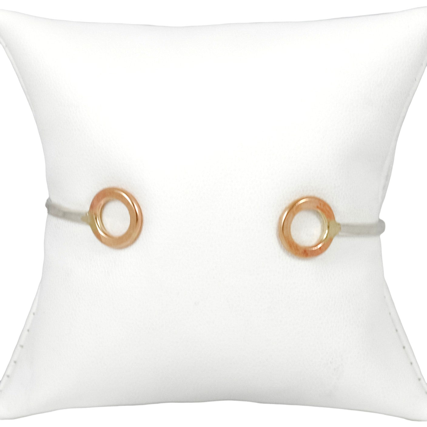 Open Circle Cuff - mixed metals