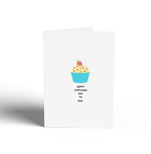 Card - Happy (cup) cake day to you!