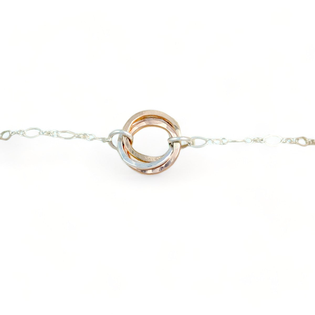 Mini Trio Bracelet - mixed metals