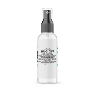Bug Off All Natural Insect Repellent - Lemon Eucalyptus Palmarosa and Spearmint 2oz