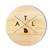 Round Magnetic Wood Engraved Bottle Opener - ATL Cross