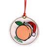 Ornament with card - Don we now our gay apparel